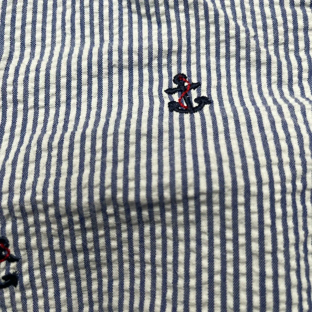 Baby Bundle 3 months embroidered Nautical Striped Overalls